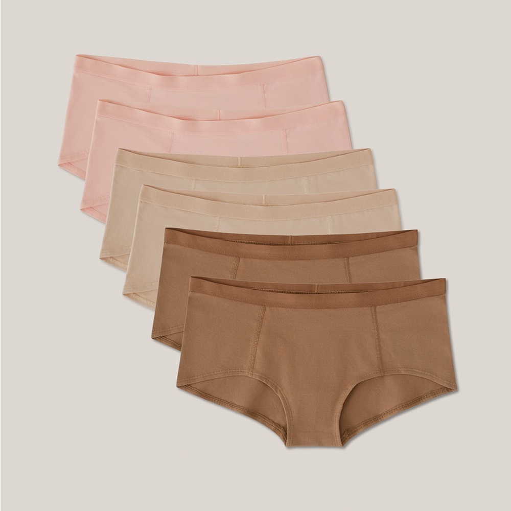 NWT Pact Organic Everyday Boy Short 5-Pack (NOT 6-Pack)